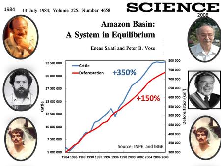 1984 2008 Source: INPE and IBGE. What did we know about the biogeochemsitry of tropical forests in 1982?What did we know about the biogeochemsitry of.