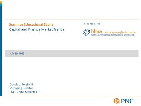 Summer Educational Event Capital and Finance Market Trends