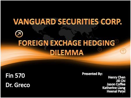 1. Company background Brief VSC financial analysis Introduction of Bench Mark Company- Trend Micro Explain the bid Explore Matrix & Fish Bone State Hedging.