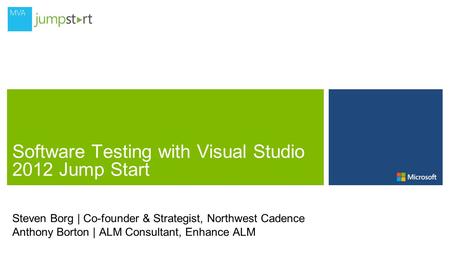 Steven Borg | Co-founder & Strategist, Northwest Cadence Anthony Borton | ALM Consultant, Enhance ALM.