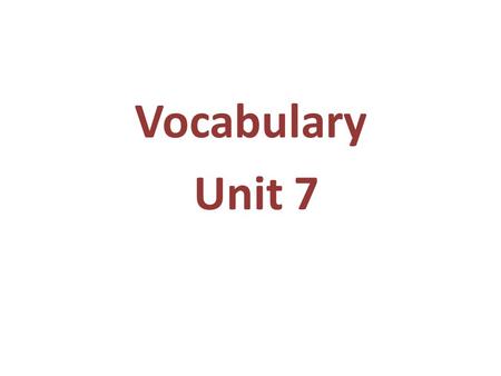 Vocabulary Unit 7. Epicure (n) A person who is devoted to luxury (anything that brings happiness) Synonyms: connoisseur.