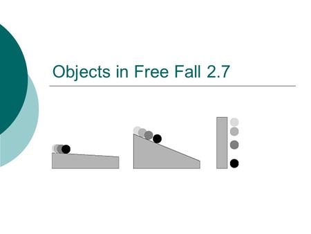 Objects in Free Fall 2.7. What is gravity?  Gravitation is a natural phenomenon by which objects with mass attract one another.natural phenomenonmass.