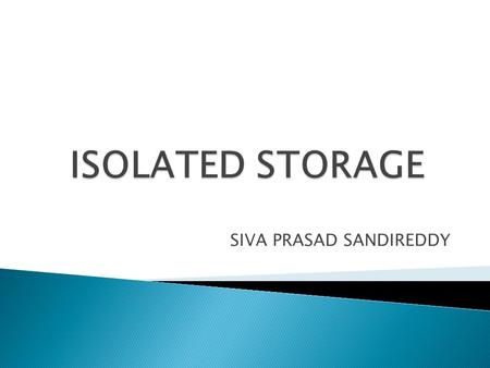 SIVA PRASAD SANDIREDDY.  https://www.youtube.com/watch?v=z_8mBA YzdS4.