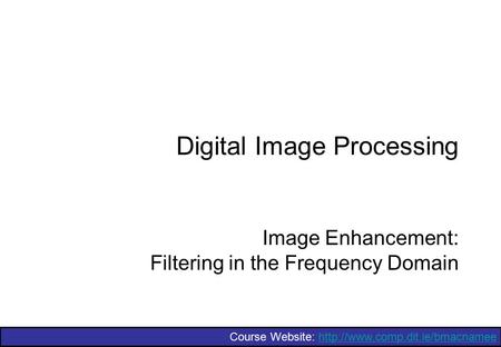 Digital Image Processing