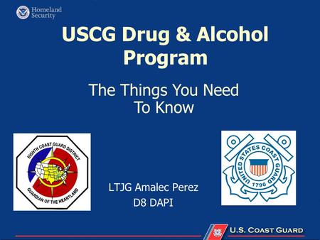 USCG Drug & Alcohol Program