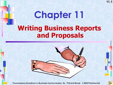 Writing Business Reports and Proposals