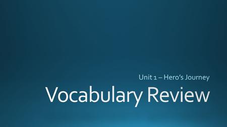 Term: Write the word here Rating: 1 = I have never heard of this word before 2 = I have heard of it – but I am not sure what it means 3 = I have heard.