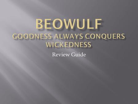 Review Guide.  Alliteration- Repetition of consonant sounds t the beginning of words.  “My boss wants to buy my baby!” ~ Rachel from Friends  Epic.