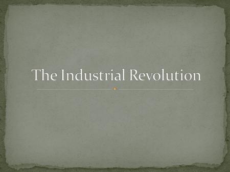 A number of significant changes occurred in Britain as a result of the Industrial Revolution: Changes to Agriculture Massive growth of the economy Development.