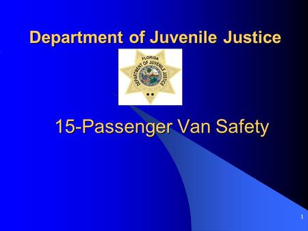 Department of Juvenile Justice