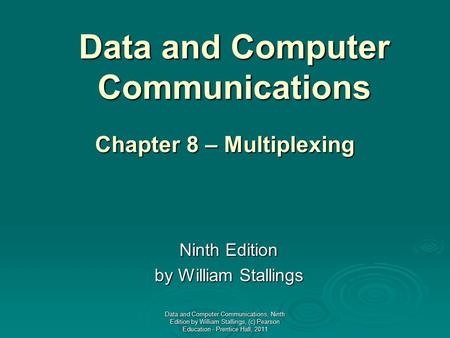 Data and Computer Communications