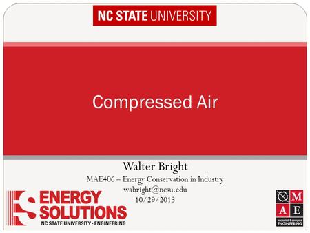 MAE406 – Energy Conservation in Industry