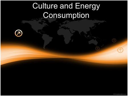 Culture and Energy Consumption