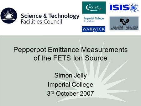 Pepperpot Emittance Measurements of the FETS Ion Source