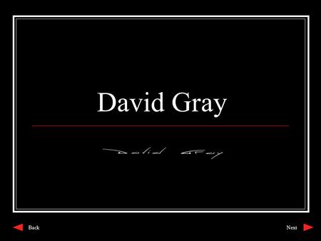 David Gray NextBack. Profile David Gray is known for his highly individual acrylics inspired by the Cornish Landscape. He was born in Coventry in 1948.