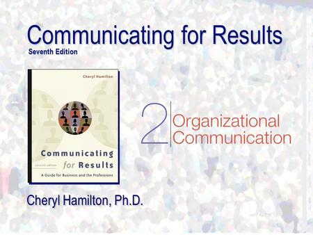 Communicating for Results Seventh Edition