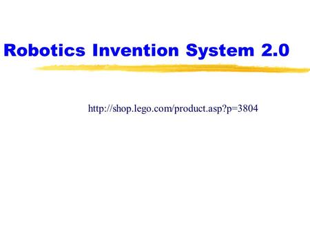 Robotics Invention System 2.0