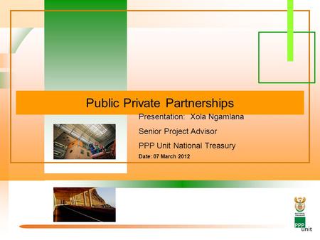 Public Private Partnerships