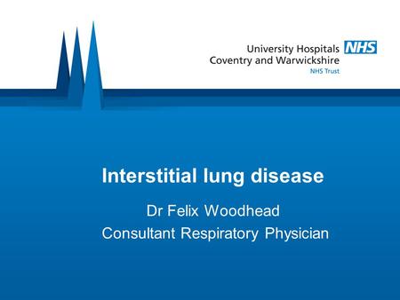 Interstitial lung disease