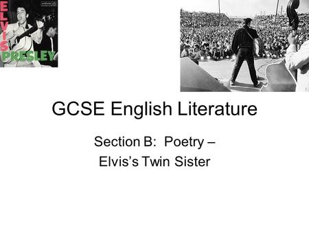 GCSE English Literature