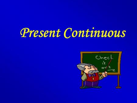 Present Continuous Present Continuous (настоящее длительное) Употребление: Действие происходит в момент говорения. He is reading a book at the moment.