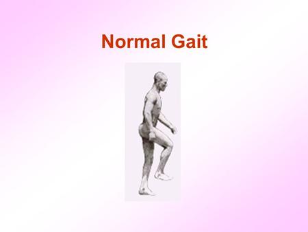 Normal Gait.