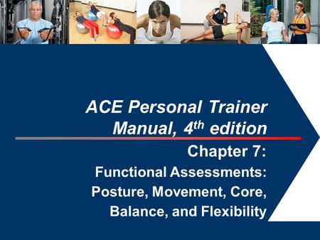 ACE Personal Trainer Manual, 4th edition Chapter 7: