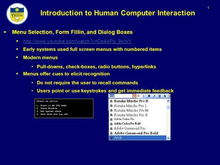 Introduction to Human Computer Interaction