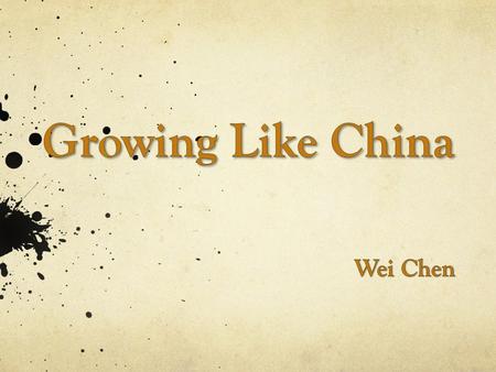 PROBLEMS Return to Capital Remain High. Saving Rate Remain High. Foreign Surplus growth fast. How to Solve This Puzzle ?