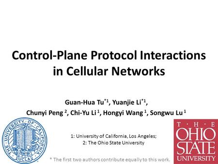 Control-Plane Protocol Interactions in Cellular Networks