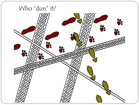 Who “dun” it? Relative Time: Using layers of sequenced rock to find out which is older and younger Ages of events are placed in order of occurrence.