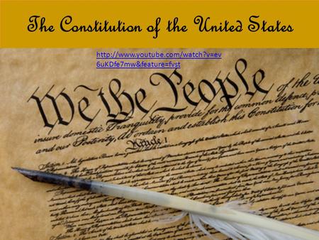 The Constitution of the United States