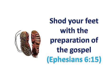 PREPARATION OF THE GOSPEL OF PEACE “PEACE” – God, Man, Church (Eph. 2:13-17)