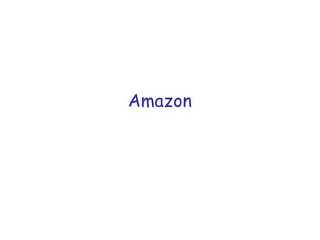 Amazon Fay Chang, Jeffrey Dean, Sanjay Ghemawat, Wilson C. Hsieh, Deborah A. Wallach, Mike Burrows, Tushar Chandra, Andrew Fikes, Robert E. Gruber Google,