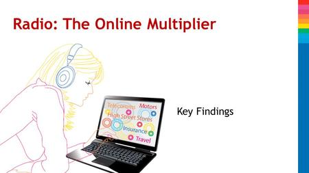 Radio: The Online Multiplier Key Findings. Background Why we conducted this study 1.