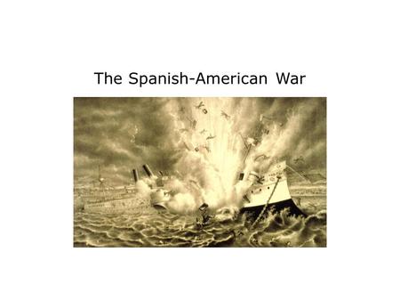 The Spanish-American War. Terms and People José Martí – Cuban patriot who launched a war for independence from Spain in 1895 William Randolph Hearst –