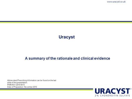 A summary of the rationale and clinical evidence