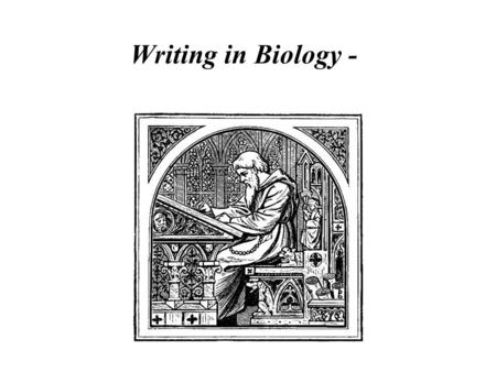 Writing in Biology -. Results Results Section The results section presents your data, nothing more. no background no methods no discussion or comments.