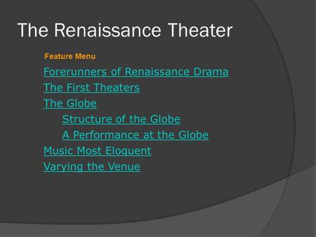 The Renaissance Theater