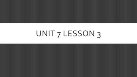 UNIT 7 LESSON 3. WE LEARNED ABOUT…  Concentric Zone Model (Burgess)  Sector Model (Hoyt)  Multiple-Nuclei Model (Harris and Ullman)