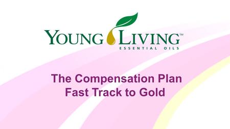 The Compensation Plan Fast Track to Gold