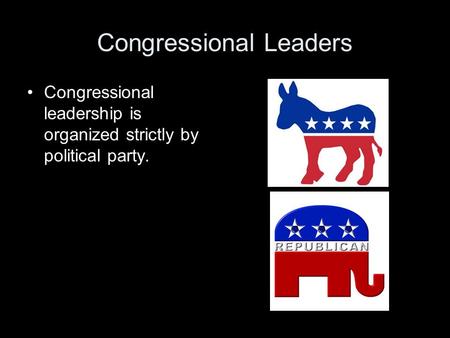 Congressional Leaders