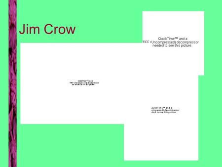 Jim Crow. Overview Post Civil War Reconstruction Legal Struggle Social Struggle Post Civil War Reconstruction Legal Struggle Social Struggle.