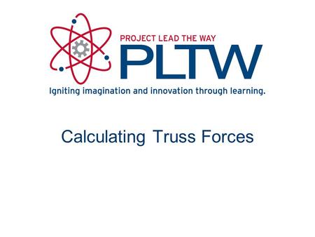 Calculating Truss Forces