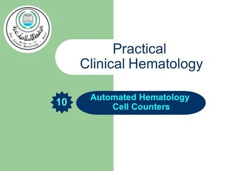 Automated Hematology Cell Counters