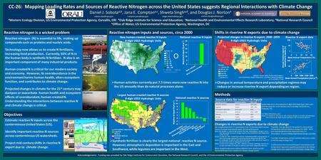 Reactive nitrogen (N) is essential to life, making up compounds such as proteins and nucleic acids. Technology now allows us to create N fertilizers, increasing.