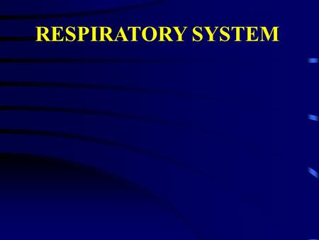 RESPIRATORY SYSTEM. I. Respiratory system - General purpose and structure 1. AIR CONDUCTING PORTION a. Nasal cavity, oral cavity b. Nasopharynx, oropharynx,