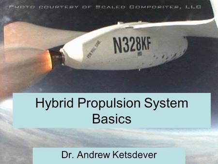 Hybrid Propulsion System Basics