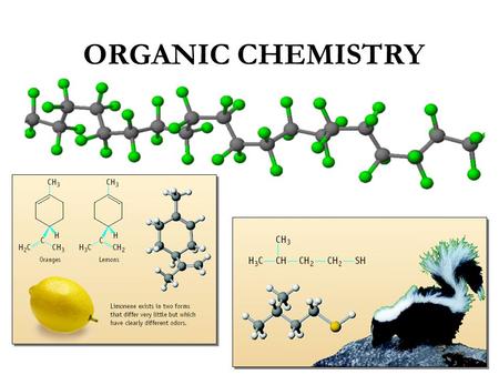 ORGANIC CHEMISTRY.