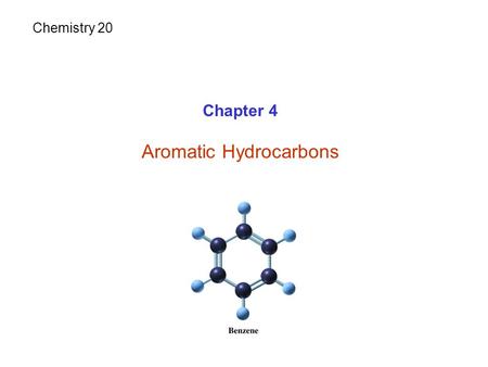 Aromatic Hydrocarbons